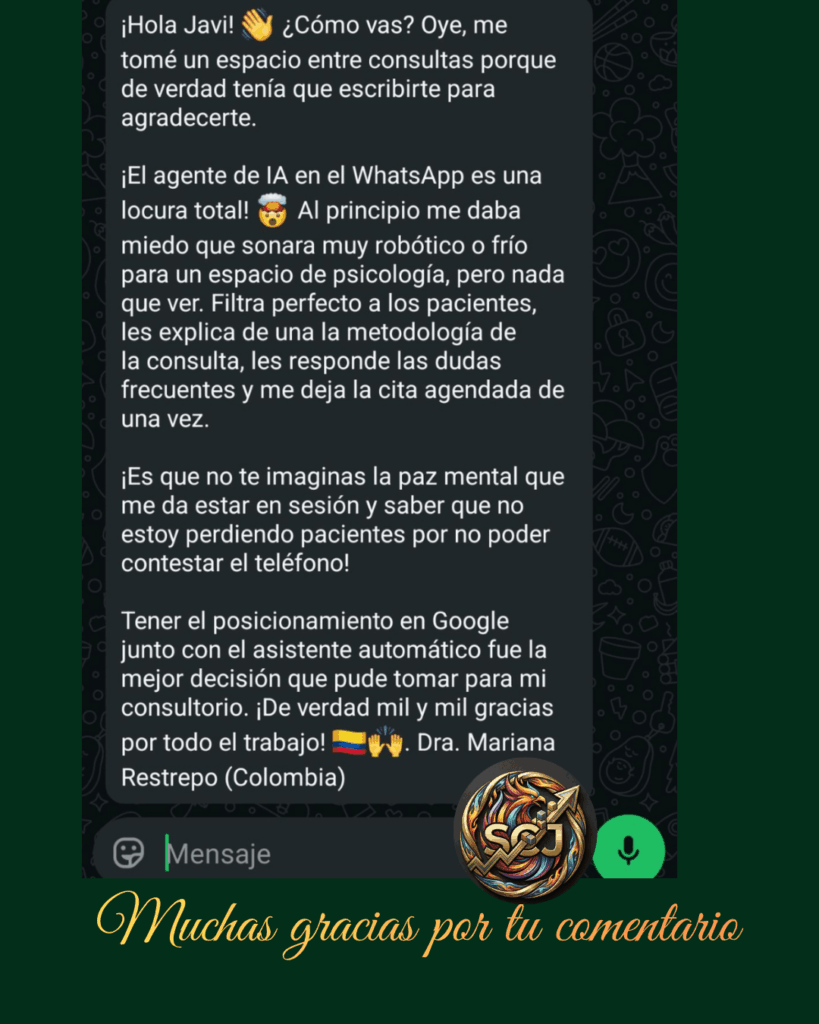 Cliente contento