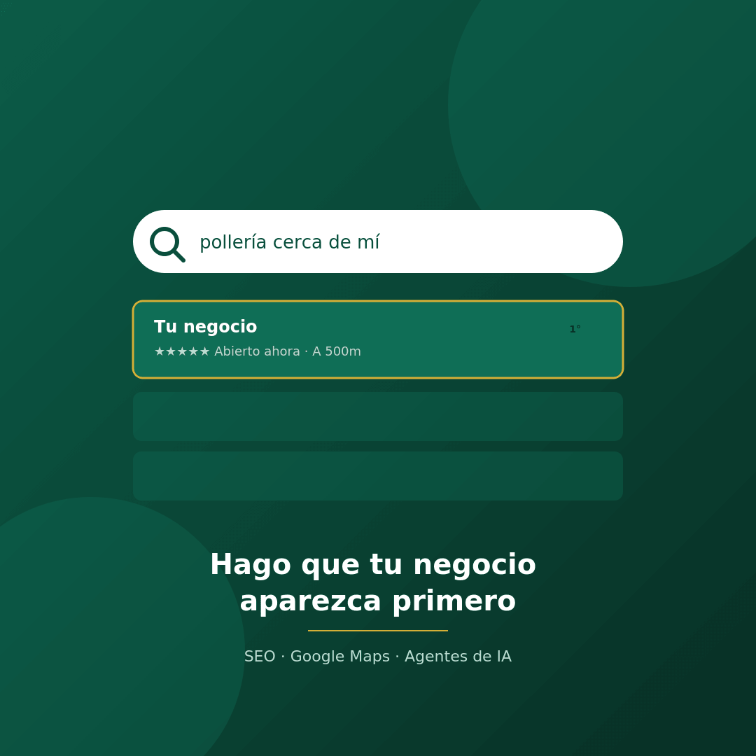 Ejemplo de negocio posicionado en Google con estrategia SEO orientada a ventas